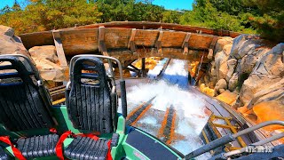 Disney Grizzly River Rapids Ride with Drops  Disney California Adventure 2021 [upl. by Ameehs]