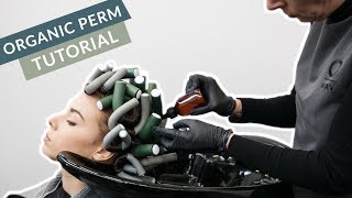 How To Oway OWAVE Organic Perm Tutorial [upl. by Yelkao]