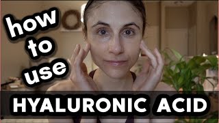 How to use a hyaluronic acid serum Dr Dray [upl. by Wolf]