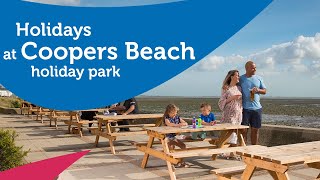 Coopers Beach Holiday Park  Mersea Island Essex [upl. by Lucita]