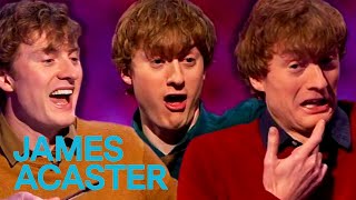 james acaster being james acaster on mock the week Featuring James Acaster [upl. by Woodman]