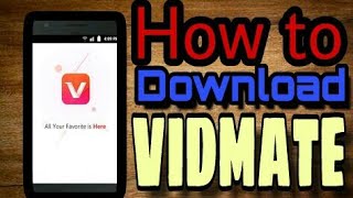 How To download and install Vidmate app in android100Original Vidmate app 2017 [upl. by Aniger]