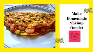 Seafood BREAKFAST OMELET simple easy recipe [upl. by Correy112]