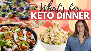 Meal Prep Easy Keto Dinners for the Week  ALL DONE IN ONE HOUR [upl. by Hadeis]