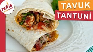 EVDE PRATİK Tavuk Tantuni Yapımı [upl. by Penrose]