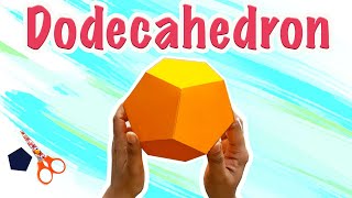 How to Make a Dodecahedron [upl. by Ytirev]