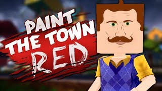 THIS SHOULD HAVE BEEN ALPHA 5  Hello Neighbor Workshop Levels  Paint the Town Red [upl. by Ttennej584]