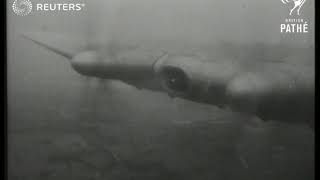 Bristol Brabazon airplane takes its first flight 1951 [upl. by Anole989]