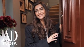 Inside Sonam Kapoor Ahuja’s ArtFilled London Home amp Studio  AD India [upl. by Aicila]