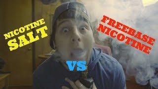 Using Salt Nicotine vs Freebase Nicotine [upl. by Claus]