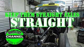 Boogie Tech Channel Chris Dunn The Boogie Man Gasser How To Install a Straight Axle Front End Part 2 [upl. by Ocnarf615]