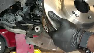 Kia optima front brake replacement [upl. by Aniez]