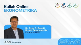 Model ECM Error Correction Model Eviews Oleh Agus Tri Basuki [upl. by Groh]