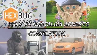 2000s UK Nostalgia Adverts Compilation PART 1 [upl. by Lemhaj]