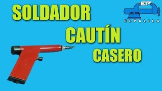 Soldador Cautin Casero de 12volts [upl. by Elynad]