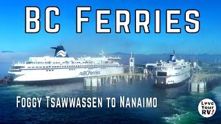 BC Ferry Trip from Tsawwassen to Nanaimo [upl. by Ecirtaed]