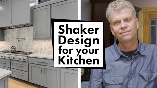 Shaker Design for Your Kitchen [upl. by Nnanaej899]