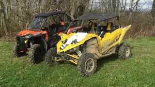 Polaris RZR XP Turbo vs Yamaha YXZ MPI Turbo [upl. by Yks]