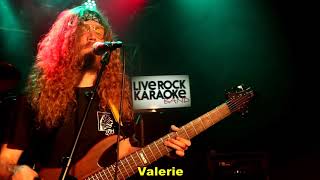 Live Rock Karaoke Band  Valerie Mark Ronson feat Amy Winehouse [upl. by Patrick]