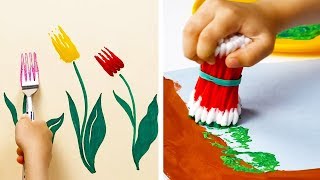 16 CREATIVE DRAWING HACKS FOR KIDS [upl. by Llemej778]