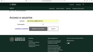 Consulta en Secretaria de Economía México  Registro Público Xifra [upl. by Ailiec528]