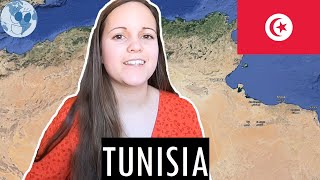 Zooming in on TUNISIA  Geography of Tunisia with Google Earth [upl. by Arbmat]