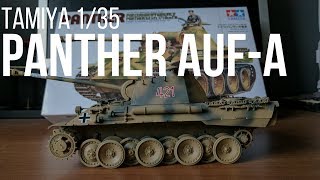 Tamiya 135 Panther G Late Review [upl. by Varipapa]