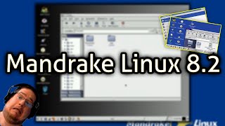 Retro distro Mandrake Linux 82 [upl. by Sibella420]