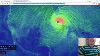 Hurricane IRMA Live Wind Data via NullSchoolnet [upl. by Shelagh]