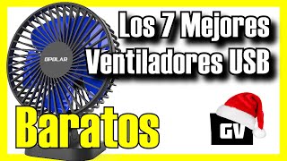 💨❄️ Los 7 MEJORES Ventiladores USB BARATOS de Amazon 2024✅CalidadPrecio Potentes  Silenciosos [upl. by Ailalue677]