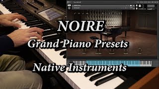 NOIRE Grand Piano Pure Presets  Native Instruments [upl. by Edivad]