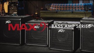 Peavey MAX Series Bass Amplifiers [upl. by Kennet]