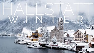 Hallstatt Village AUSTRIA Winter with Meditaion Music  4K VideoHD [upl. by Aprile]