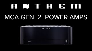 Anthem MCA Gen 2 Power Amps Review  MCA 225 MCA 325 MCA 525 [upl. by Drice579]