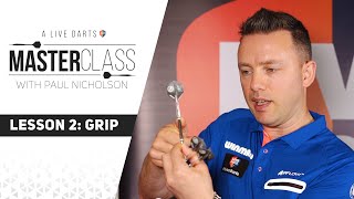 A Live Darts Masterclass  Lesson 2  How to grip your darts [upl. by Cliff103]