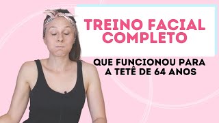 Treino EFETIVO para levantar o rosto LIFTING e EXERCÍCIOS [upl. by Kellie]