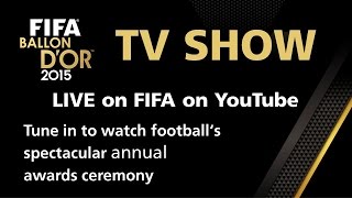 FIFA Ballon dOr 2015 Ceremony  Full Show [upl. by Aennil]