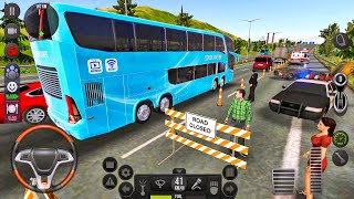 Bus Simulator Ultimate 17 Tourism 019 RHD Bus Games Android gameplay [upl. by Bonnee]