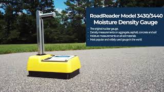 Troxler RoadReader Model 34303440 Moisture Density Gauges [upl. by Benita]