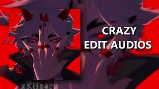 CRAZY edit audios that make you feel INSANE [upl. by Ailad]