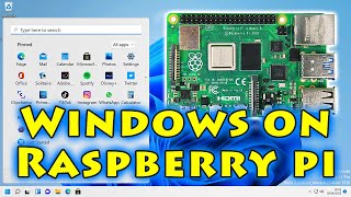 Windows 11 ARM on Raspberry Pi [upl. by Perceval286]