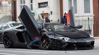 Supercar Crash Compilation  HD  2015 [upl. by Sedgewick182]