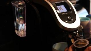 Using the Keurig 20 K200 coffee machine [upl. by Popele680]