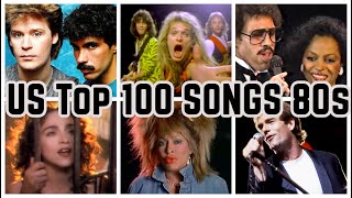 US Billboard Top 100 Songs of the 80s [upl. by Arehc]