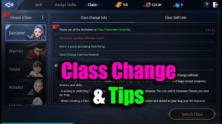 MIR4 Class Change System amp Tips [upl. by Peery]