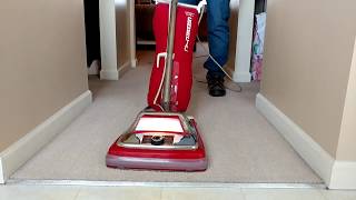 2005 Sanitaire SC888 Whole House Carpet Cleaning [upl. by Nosro]