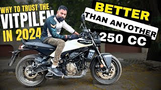 Husqvarna Vitpilen 250  Detailed Review [upl. by Lyrehc]