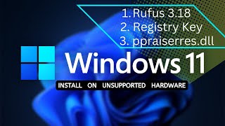 How to install windows 11 on unsupported pc [upl. by Phila710]